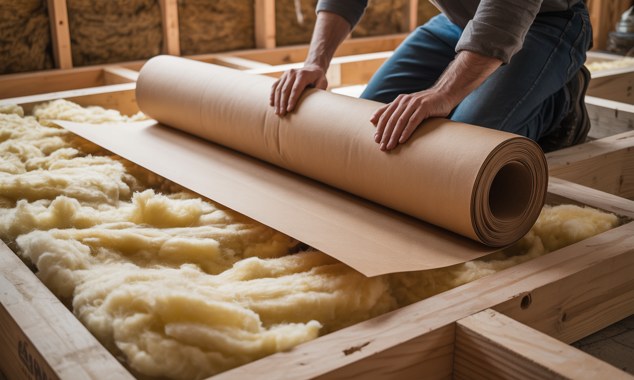 découvrez le rôle, l'utilité et le sens de pose du papier kraft sur la laine de verre pour une isolation efficace et durable.