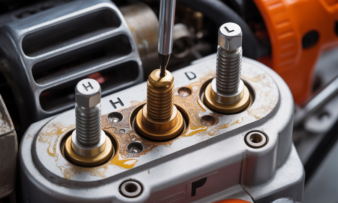 découvrez notre guide complet pour régler facilement les vis h et l du carburateur de votre tronçonneuse, avec des instructions étape par étape afin d'optimiser ses performances.