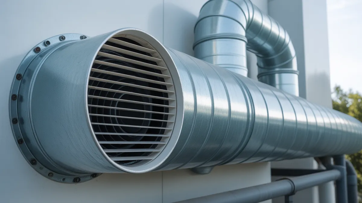 Conduits externes d'air de chaudière et sources d'encrassement à prévenir