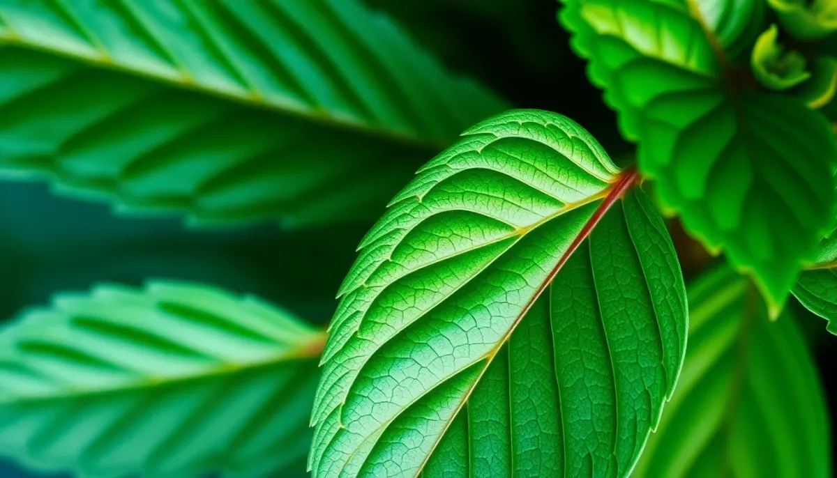 Gros plan sur des feuilles de laurier-cerise et laurier-rose montrant les différences morphologiques entre espèces toxiques