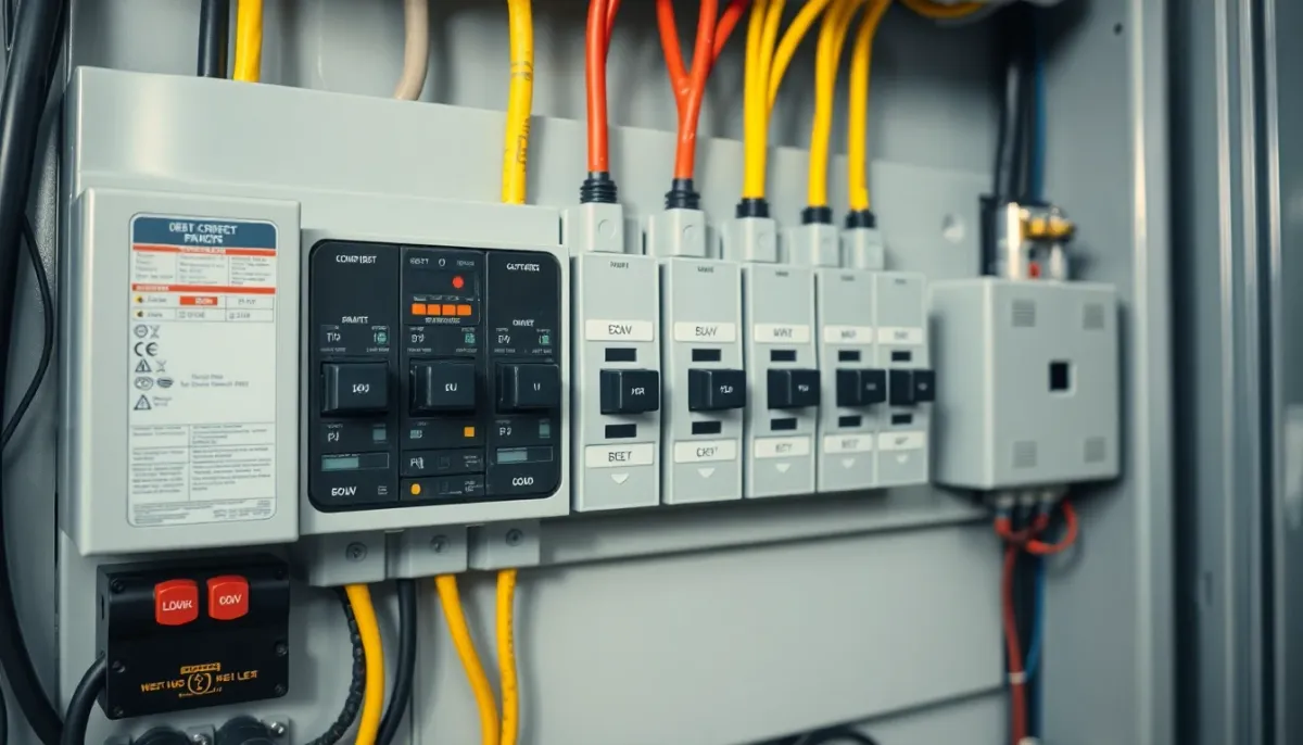 Installation électrique triphasée 400V pour pompe à chaleur haute puissance sans surcharge