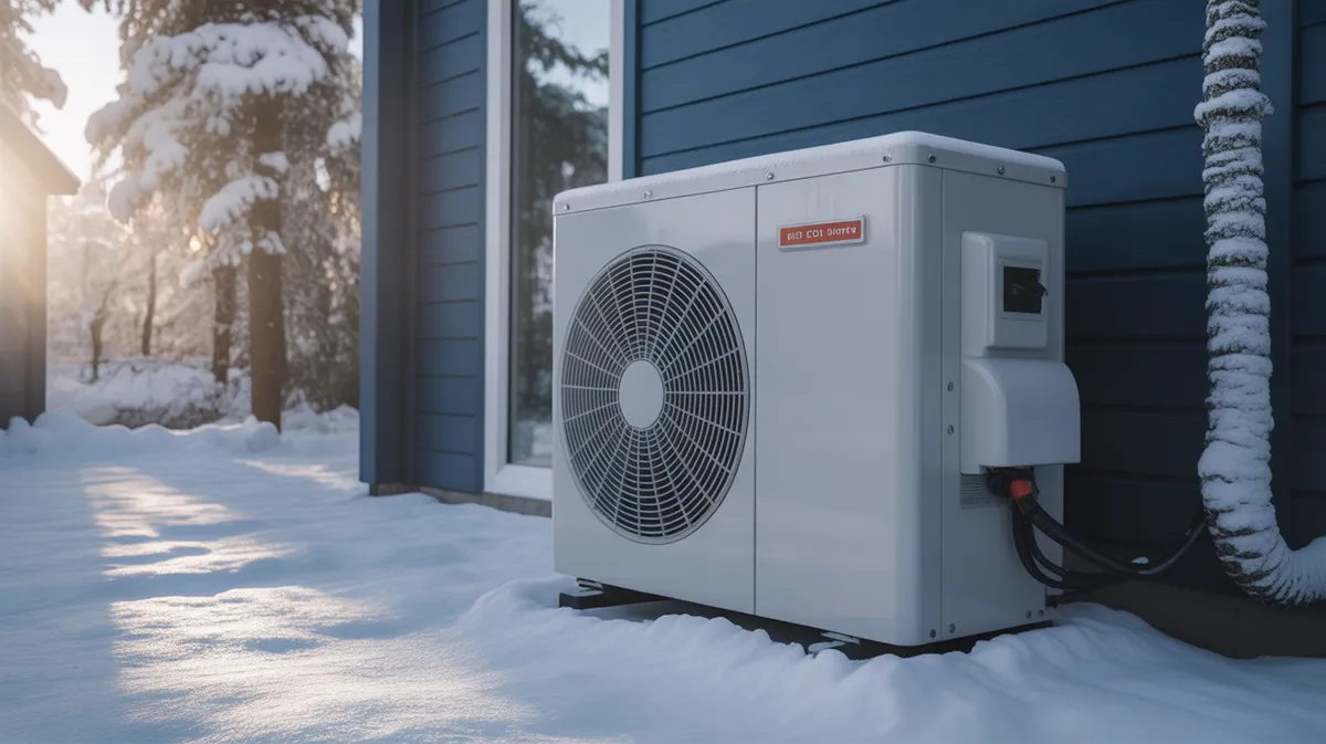 Pompe à chaleur fonctionnant dans des conditions hivernales extrêmes et basse température