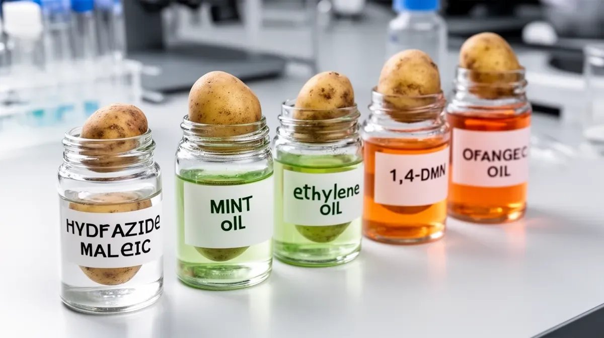 Les cinq matières actives anti-germe homologuées en Espagne pour la conservation des pommes de terre