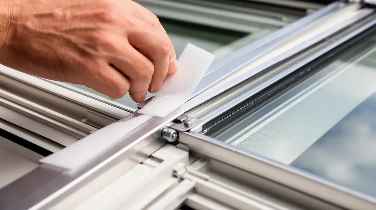 Remplacement de la mousse d'étanchéité du clapet Velux avec le kit d'entretien