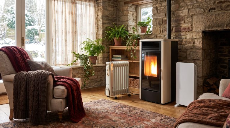 Poêle à pétrole, granulés ou électrique : quel chauffage d’appoint pour l’hiver ?