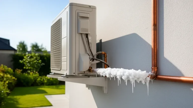 Petit tuyau de clim qui givre : causes, diagnostic et solutions