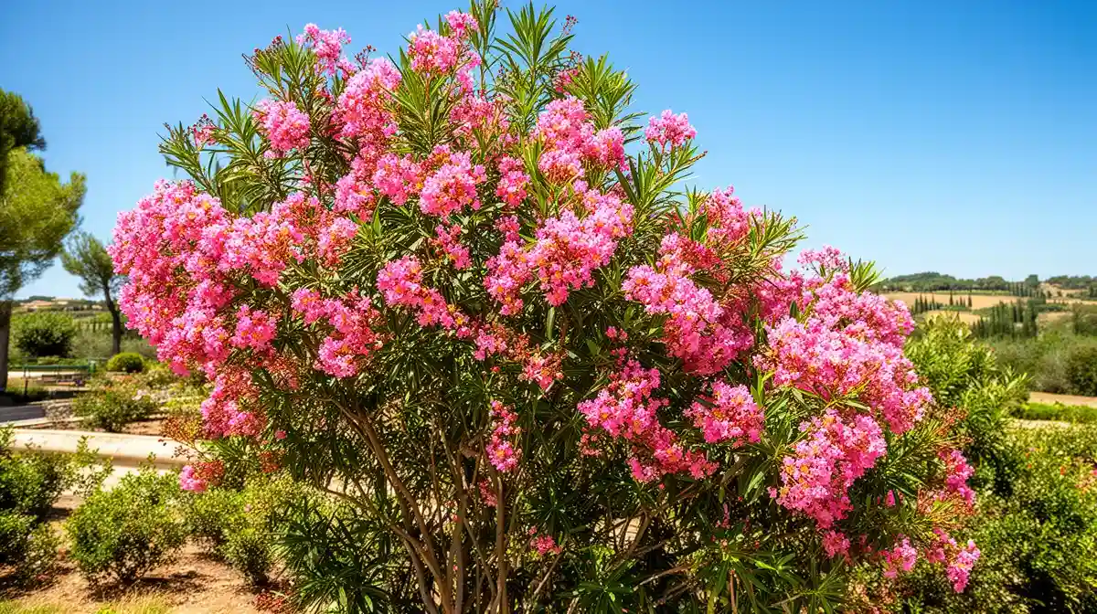 Lilas des Indes adapté au climat chaud, floraison abondante